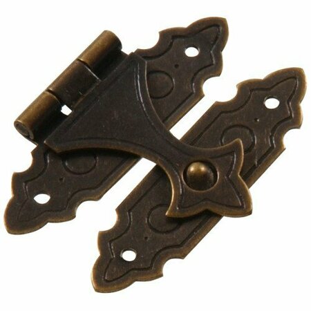 HILLMAN ANTIQUE BRASS DECORATIVECATCH 852403